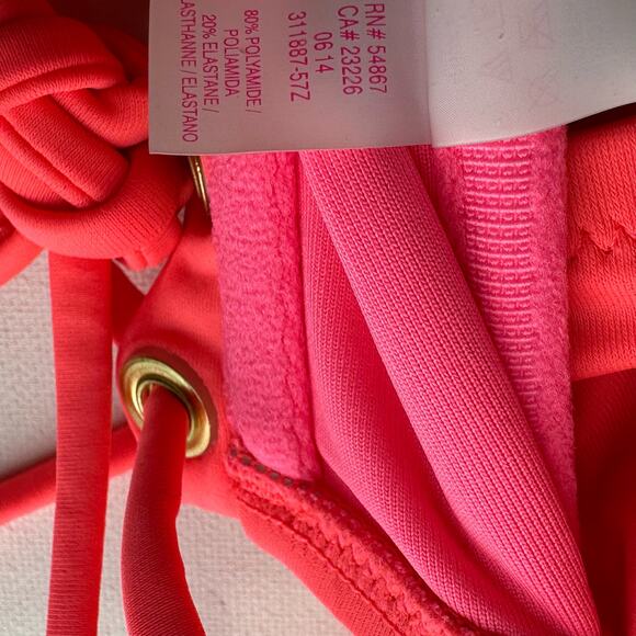 Victoria’s Secret Corset lace up back Bikini swim top size 32D - Picture 4 of 4